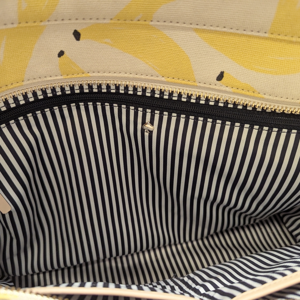 Kate Spade Yellow Banana Print Tote Bag - Picture 11 of 15